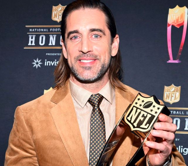 All Awars & Nominations List Recieved by Aaron Rodgers