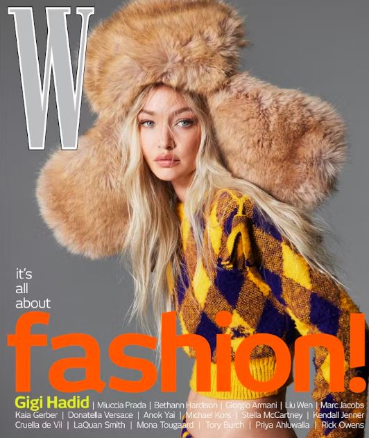 Gigi Hadid W Magazine
