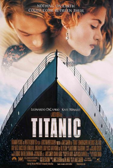 leonardo dicaprio titanic movie